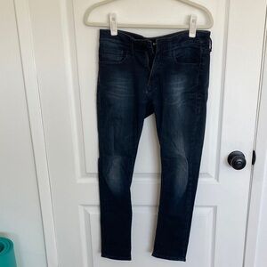 Express Dark Blue Skinny Jeans